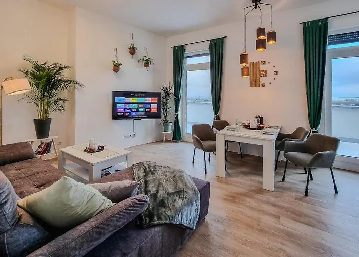 Wiluka Penthouse Mit Grosser Dachterasse -highspeed Wifi- 24std Check-in -nachhaltig Eingerichtet- Netflix Limburg an der Lahn