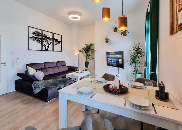 Apartamento Wiluka Penthouse Mit Grosser Dachterasse -highspeed Wifi- 24std Check-in -nachhaltig Eingerichtet- Netflix *