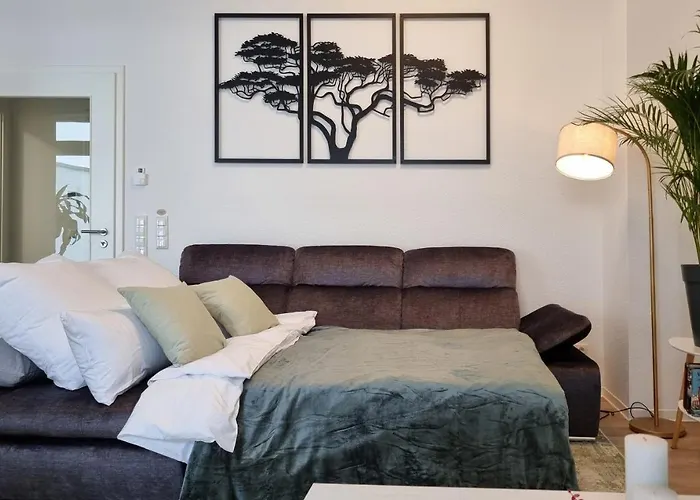 Wiluka Penthouse Mit Grosser Dachterasse -highspeed Wifi- 24std Check-in -nachhaltig Eingerichtet- Netflix * Limburg an der Lahn