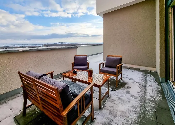 Apartamento Wiluka Penthouse Mit Grosser Dachterasse -highspeed Wifi- 24std Check-in -nachhaltig Eingerichtet- Netflix *